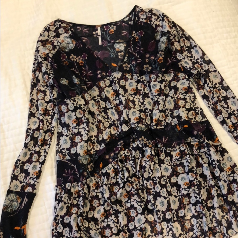 Free people floral top